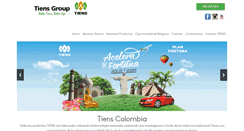 Desktop Screenshot of co.tiens.com