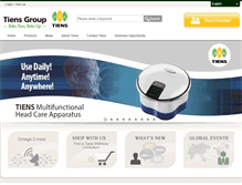 Tablet Screenshot of gb.tiens.com